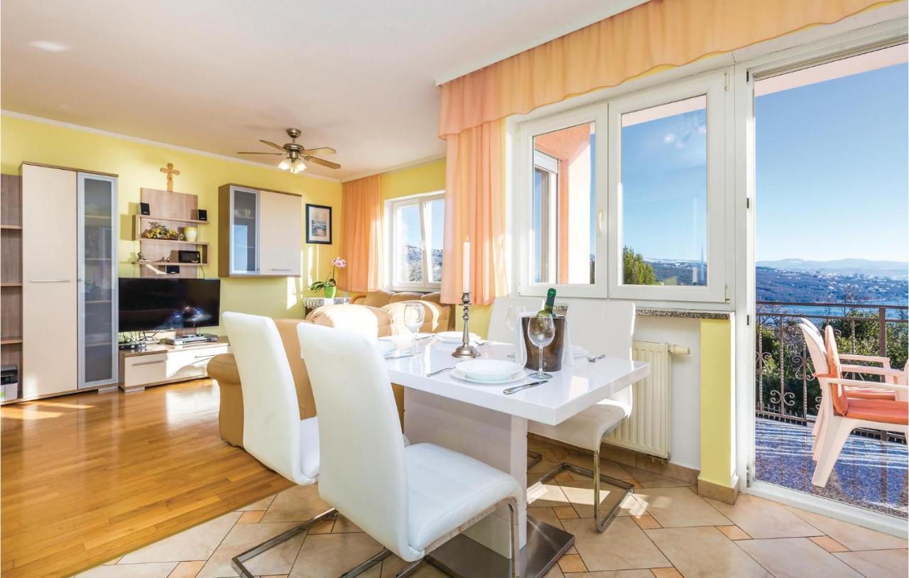 Stunning Apartment In Volosko With House Sea View Exterior foto