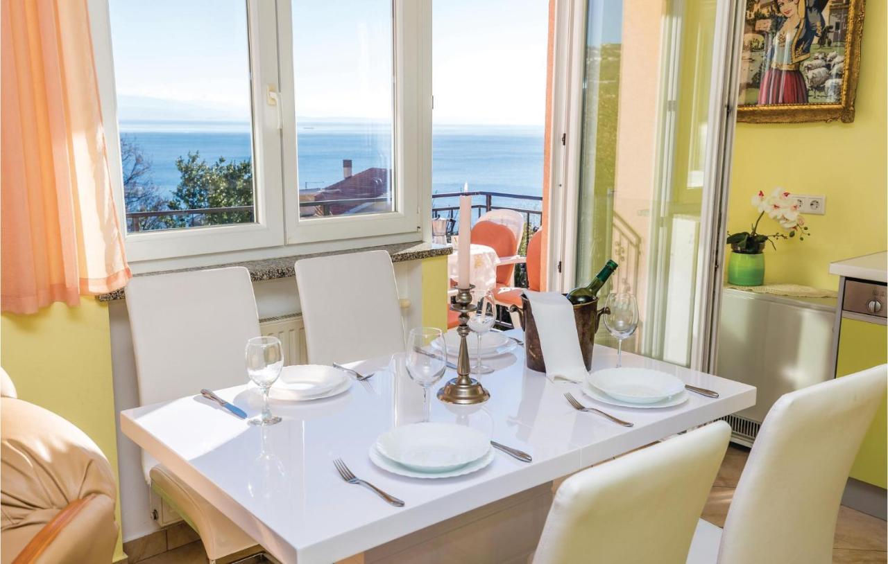 Stunning Apartment In Volosko With House Sea View Exterior foto